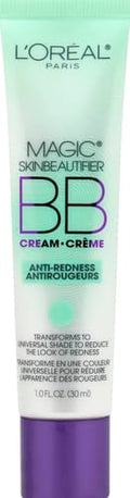 L'Oréal Magic Skin Beautifier BB Cream, Anti-Redness, 1 Fl Oz, 1 Count