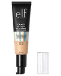 e.l.f. Camo CC Cream, Medium-to-Full Coverage Foundation, SPF 30, Light 240 W, 1.05 Oz