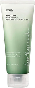 Anua heart leaf quercetinol pore deep cleansing foam 150ml