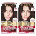 L'Oréal Excellence Crème Permanent Hair Color, Gray, Medium Blonde 8, Pack of 2