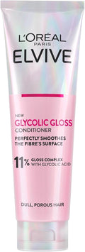 L'Oreal Elvive Glycolic Gloss Conditioner for Smooth, Shiny Hair, 150ml