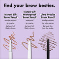 e.l.f. Instant Lift Brow Pencil, Dual-Sided, Fine Tip, Shapes & Fills, Taupe, 0.006 oz       4o