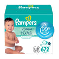 Pampers Aqua Pure Sensitive Baby Wipes, 99% Water, Hypoallergenic, 672 Wipes (12 Packs)