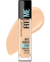 Maybelline Fit Me Matte + Poreless Foundation, Classic Ivory, 1 Count