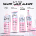 L'Oreal Elvive Glycolic Gloss Shampoo, Sulfate Free, Smooth & Shiny Hair, 200ml