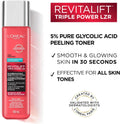 L'Oreal Revitalift 5% Glycolic Acid Peeling Toner, Alcohol & Fragrance Free, 6 Fl Oz