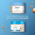 Dove Macadamia & Rice Milk Body Scrub, Nourishes & Smooths Skin, 10.5 Oz