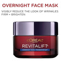 L'Oreal Revitalift Triple Power Overnight Mask, Pro Retinol & Hyaluronic Acid, 1.7 Oz