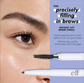 e.l.f. Instant Lift Brow Pencil, Dual-Sided, Fine Tip, Shapes & Fills, Taupe, 0.006 oz       4o