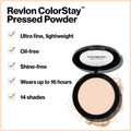 Revlon ColorStay Face Powder, Medium-Full Coverage, 830 Light Medium, 2.4 Oz