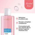 L'Oreal HydraFresh Alcohol-Free Toner, with Pro-Vitamin B5, 2 Count