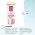 Maybelline Dream Fresh BB Cream, SPF 30, Sheer Tint, Light, 1 Fl Oz