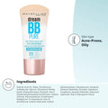 Maybelline Dream Pure BB Cream, 2% Salicylic Acid, Sheer Tint, Medium, 1 Count