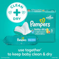 Pampers Baby Clean Wipes, Fresh Scent, 864 Wipes (12 Packs)