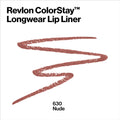 Revlon Colorstay Lip Liner with Built-in Sharpener, 630 Nude, 0.01 oz