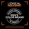 L’Oreal Men Expert One Twist Permanent Hair Color, Real Black 02, Ammonia-Free, 2 Application Kit