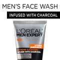 L'Oreal Men Expert Hydra Energetic Cleanser with Charcoal, 5 Fl Oz