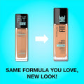 Maybelline Fit Me Matte + Poreless Foundation, Classic Ivory, 1 Count