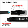 Revlon ColorStay Eyeliner, Waterproof & Smudge-Proof, 201 Black, 2 Count