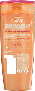 L'Oreal Elvive Dream Lengths Keratin Shampoo, 400ml, Pack of 6