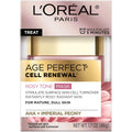 L'Oreal Age Perfect Rosy Tone Face Mask with AHA & Peony, 1.7 Oz