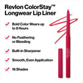 Revlon Colorstay Lip Liner with Built-in Sharpener, 685 Natural, 0.01 oz