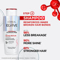 L'Oreal Elvive Bond Repair Shampoo for Damaged Hair, 200ml