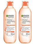 Garnier SkinActive Gentle Peeling Micellar Water with 1% PHA & Glycolic Acid, 2 Pack