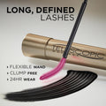 L'Oreal Telescopic Original Lengthening Mascara, Black Brown, 0.27 Fl Oz, 1 Count