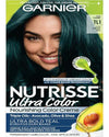 Garnier Nutrisse Ultra Nourishing Permanent Hair Color Creme, Teal Forest TL1