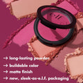 e.l.f. Primer-Infused Matte Blush, Lightweight, Always Crushing