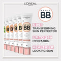 L'Oréal Paris Magic BB Cream SPF 11, 5-in-1 Tint, Hydrating, Adapts to Skin Tone, 30ml - Shade 02 Light