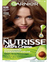 Garnier Nutrisse Nourishing Permanent Hair Color, 535 Medium Golden Mahogany Brown