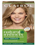 Clairol Natural Instincts Semi-Permanent Hair Dye, 8A Medium Cool Blonde, 1 Pack