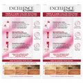 L'Oréal Excellence Crème Permanent Hair Color, Gray, Medium Blonde 8, Pack of 2