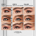 L'Oréal Infallible 24H Brow Lamination, Water-Resistant Eyebrow Gel, Clear, 0.16 Fl Oz