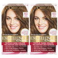 L'Oréal Excellence Crème Permanent Hair Color, Gray, Medium Blonde 8, Pack of 2