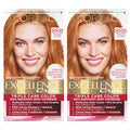 L'Oréal Excellence Crème Permanent Hair Color, Gray, Medium Blonde 8, Pack of 2