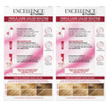 L'Oréal Excellence Crème Permanent Hair Color, Gray, Medium Blonde 8, Pack of 2