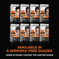 L’Oreal Men Expert One Twist Permanent Hair Color, Real Black 02, Ammonia-Free, 2 Application Kit