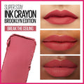 Maybelline Super Stay Ink Crayon Matte Lipstick, 145 Break The Ceiling, 0.04 oz